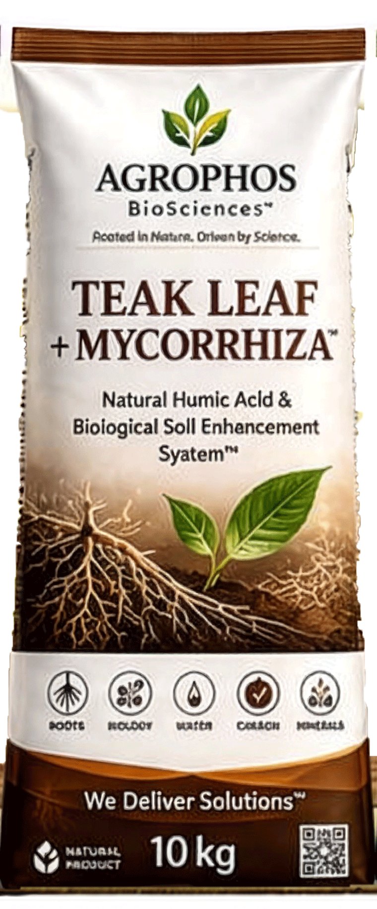 Teak Leaf + Mycorrhiza™ 10kg bag